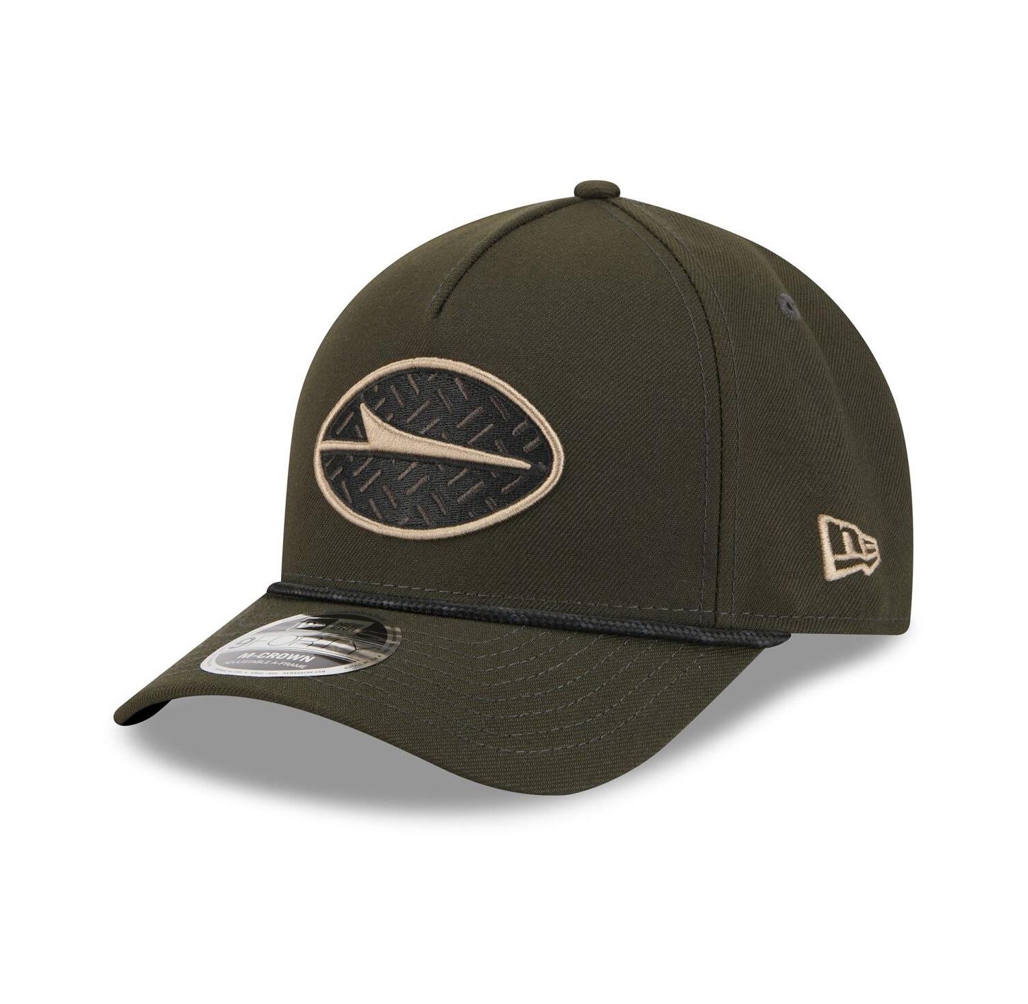 Men's Gotham Green New York Jets 2025 Rivalries Collection Sideline A-Frame 9FORTY Adjustable Hat