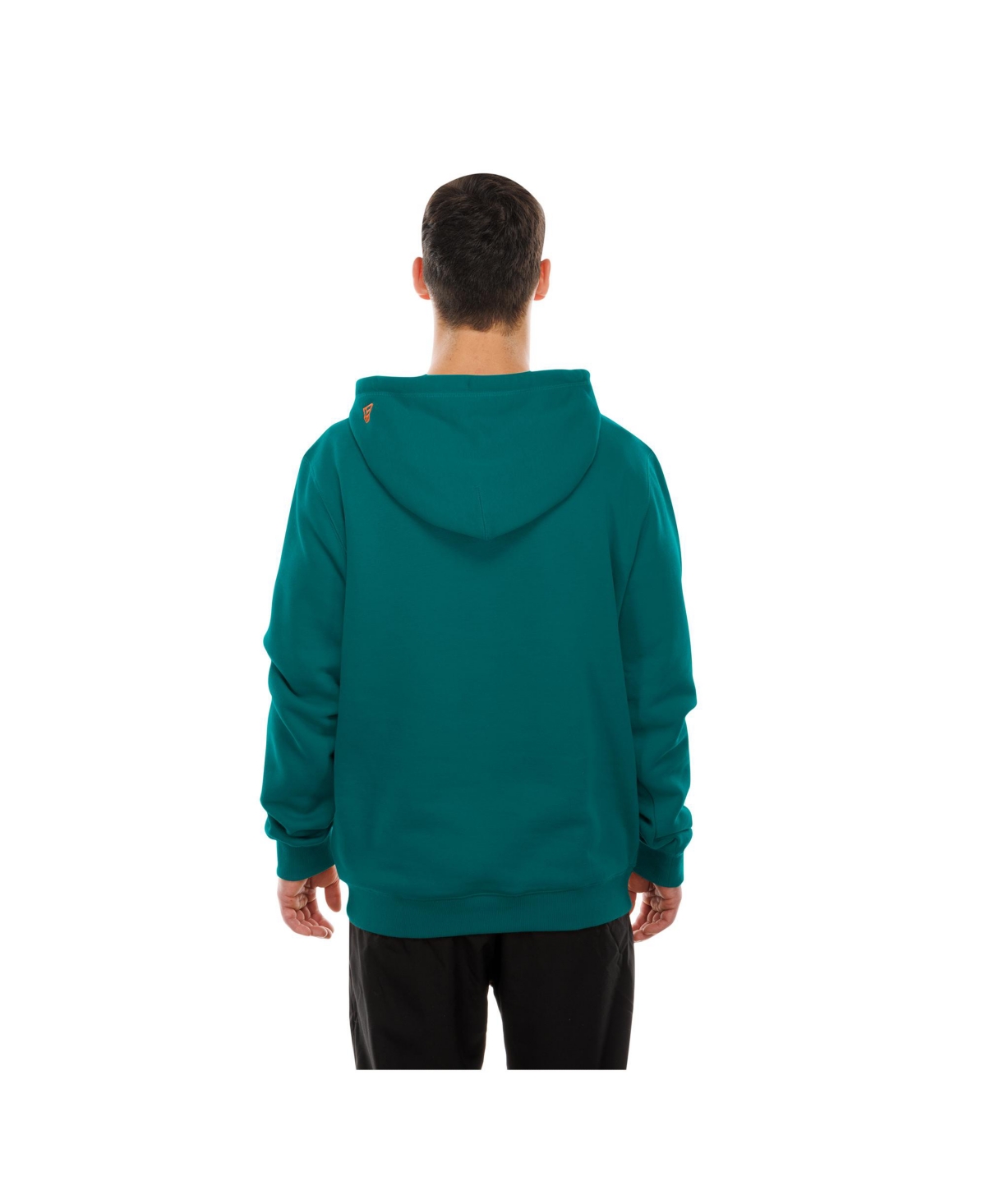 New Era Men's Aqua Miami Dolphins Combine Authentic Local State Throwback Hoodie