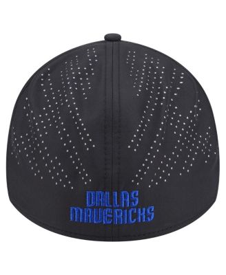 Men's Black Dallas Mavericks Night 39THIRTY Flex Hat