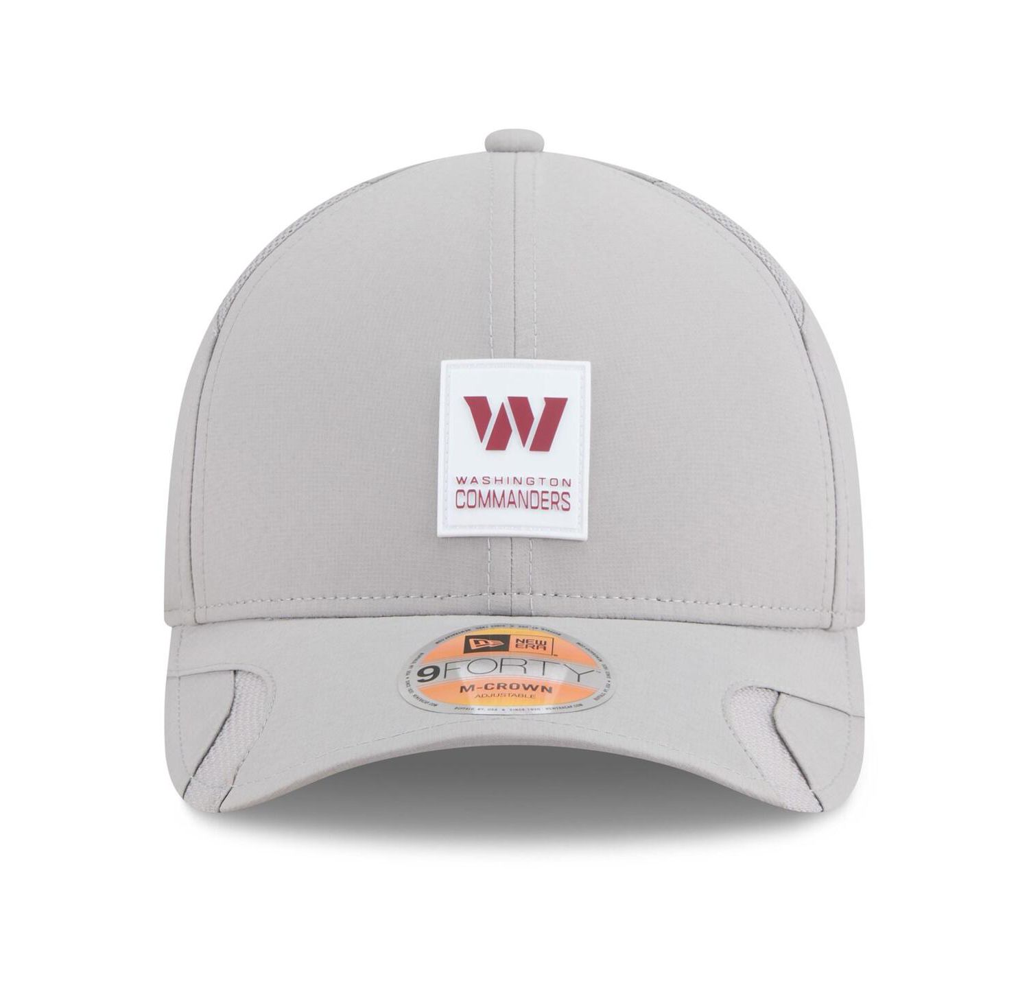 Men's Gray Washington Commanders 2025 Sideline M-Crown 9FORTY Adjustable Hat