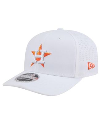 New Era - Men's White Houston Astros COOLERA 9SEVENTY Adjustable Hat