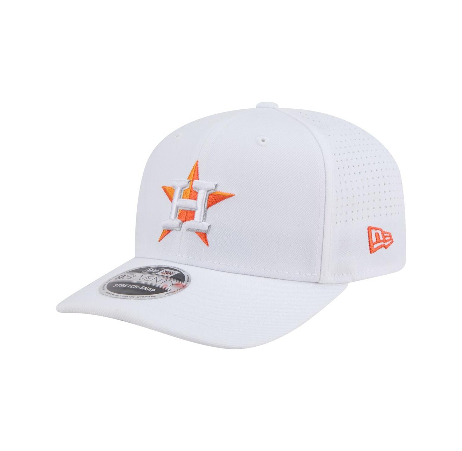 Men's White Houston Astros COOLERA 9SEVENTY Adjustable Hat