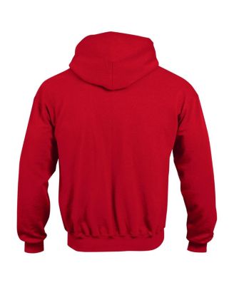 Big Boys and Girls Red Utah Utes Campus Pullover Hoodie