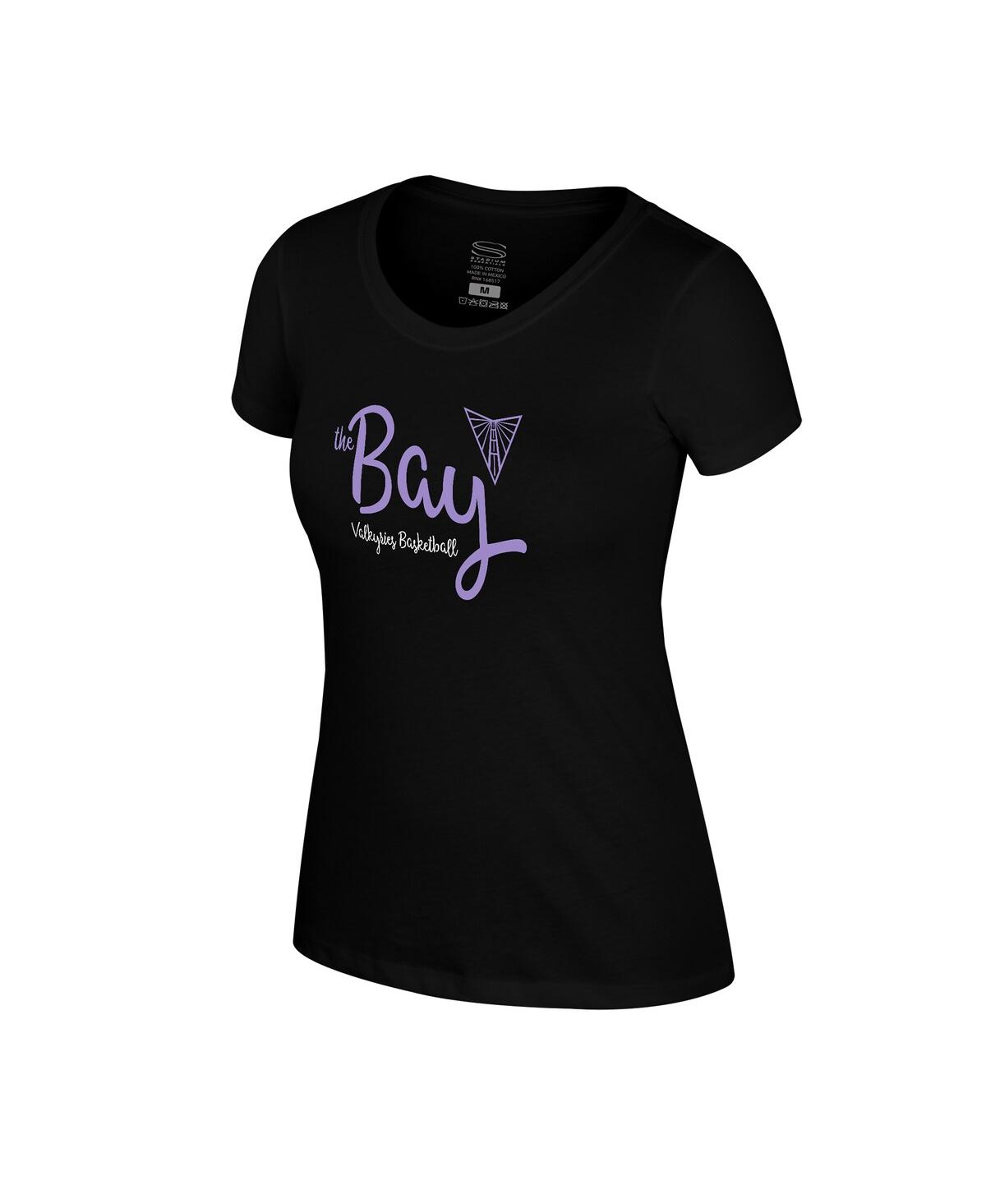 Stadium Essentials Women's Black Golden State Valkyries Third Quarter T-shirt In Black