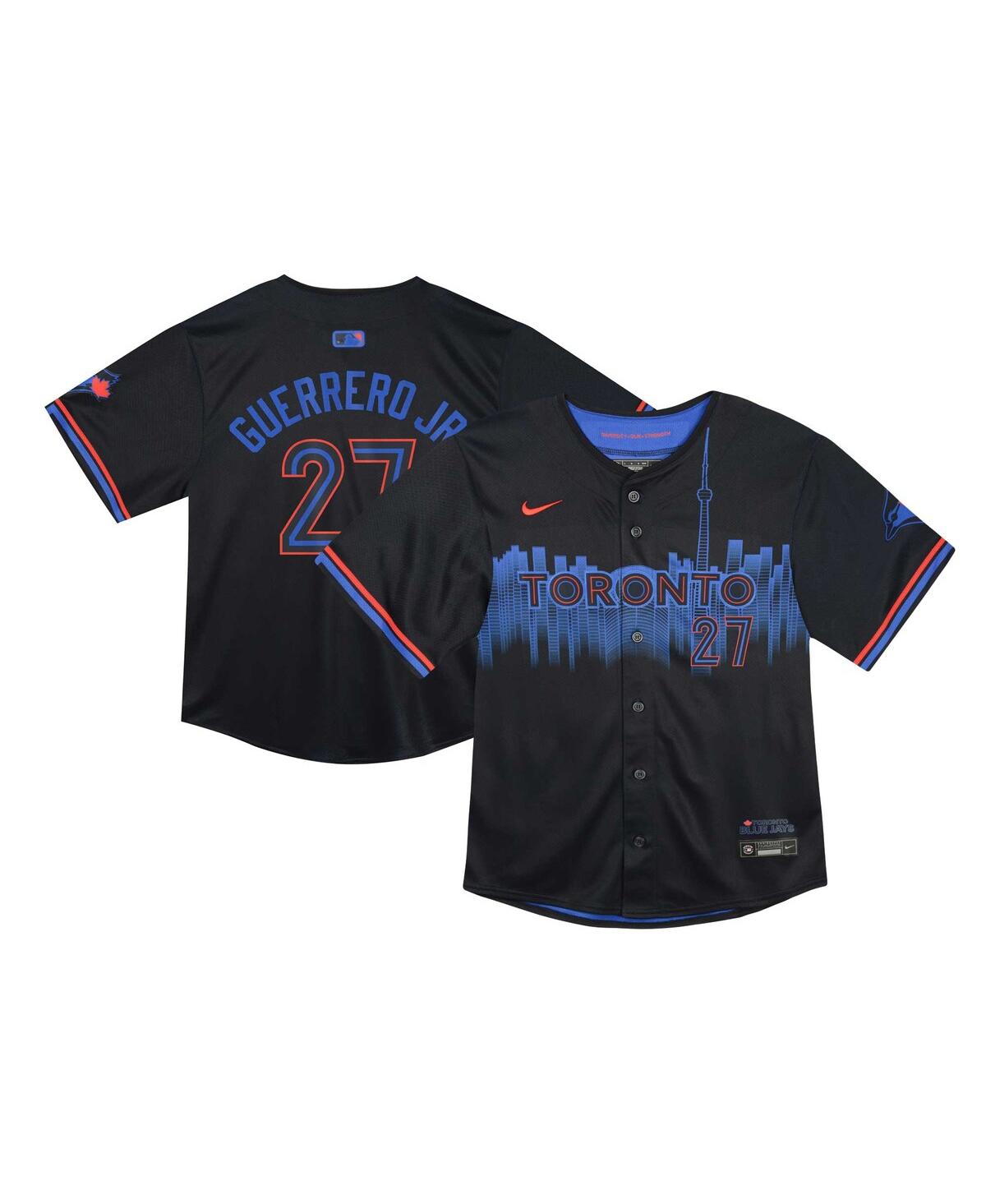 Nike Baby Boys and Girls Vladimir Guerrero Jr. Navy Toronto Blue Jays 2024 City Connect Limited Player Jersey
