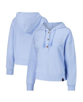 Margaritaville - Women's Light Blue Dallas Cowboys Island Dream Solid Pullover Hoodie
