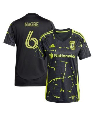 adidas - Women's Darlington Nagbe Black Columbus Crew 2025 The Goosebumps Kit Replica Player Jersey