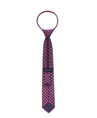 Boys' Pre-Tied Adjustable Fit Zipper Tie