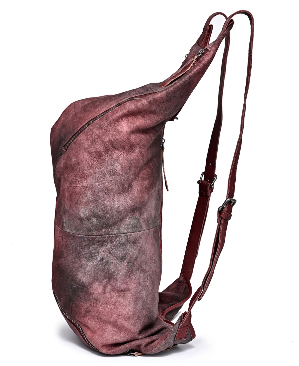 Old Trend Women's Lamb Leather Dorado Hobo Convert Backpack