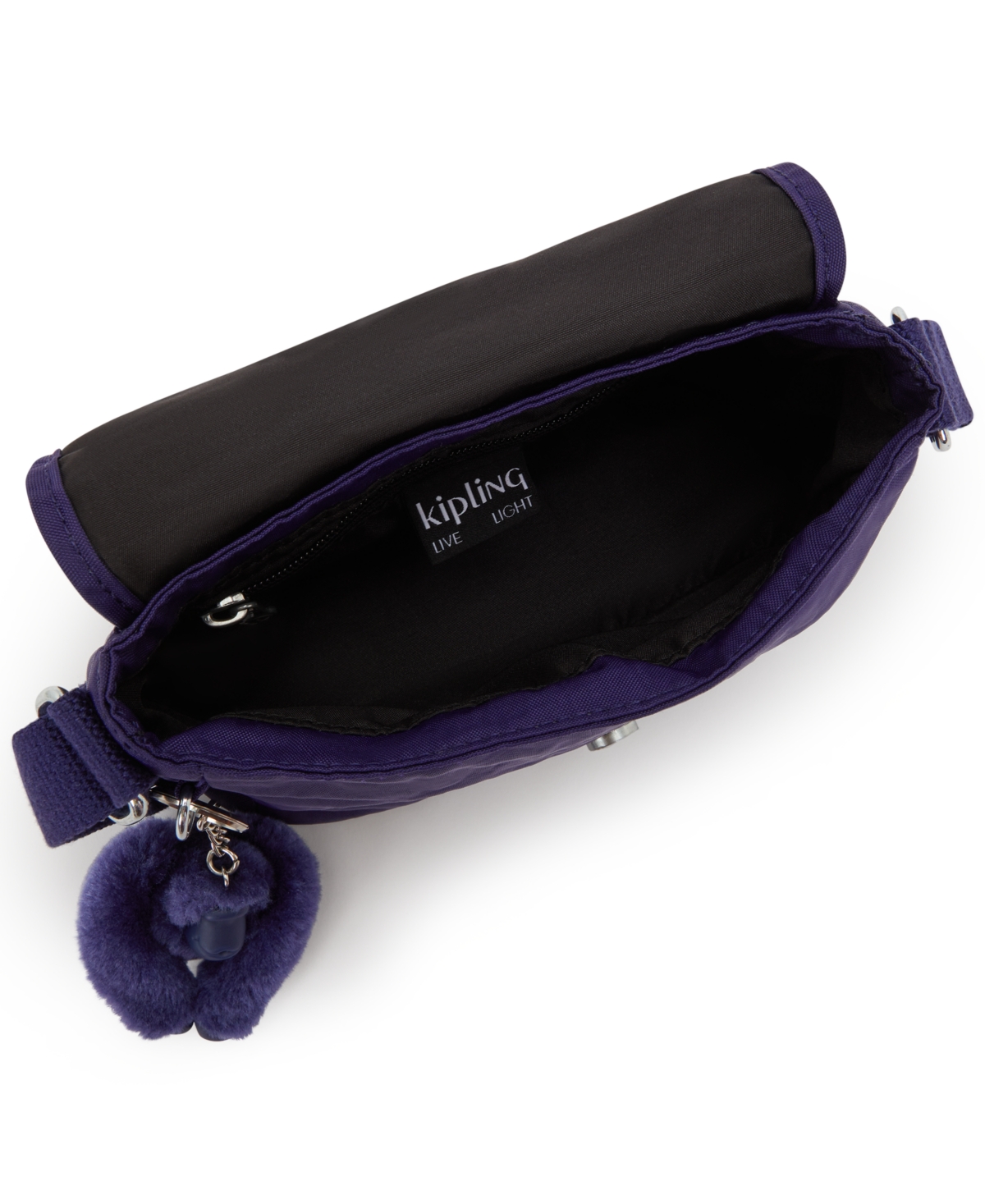 Kipling Sabian Crossbody Mini Bag In Purple