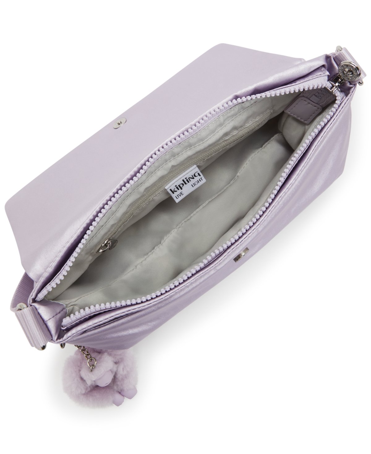 Kipling Nikol Medium Crossbody Bag In Purple