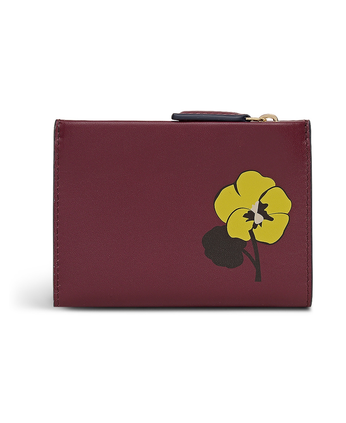 Radley London Midnight Wanderer Bifold Wallet In Burgundy