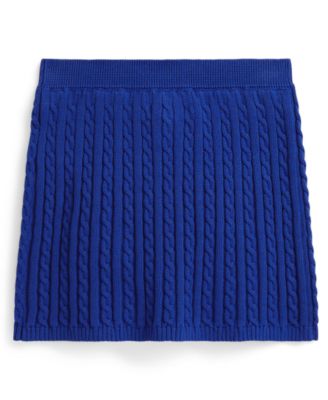 Girls' 2T-6X Mini-Cable Skirt