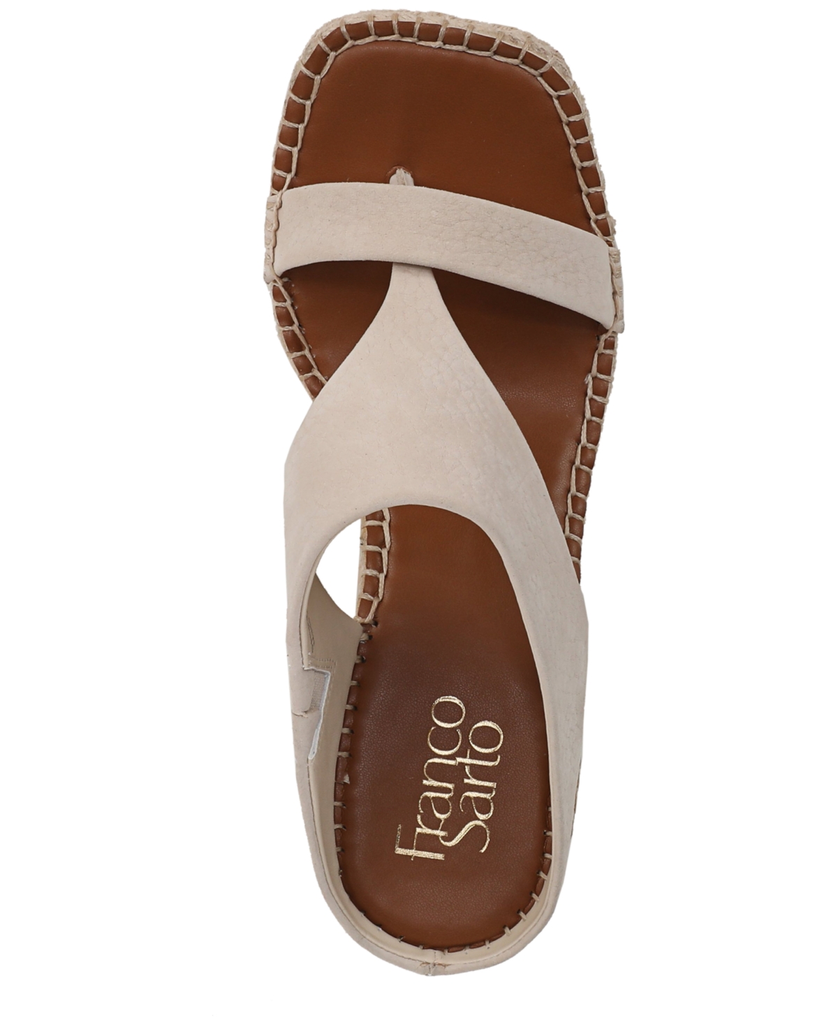 Franco Sarto Women's Farren Square Toe Espadrille Sandals In Animal Print