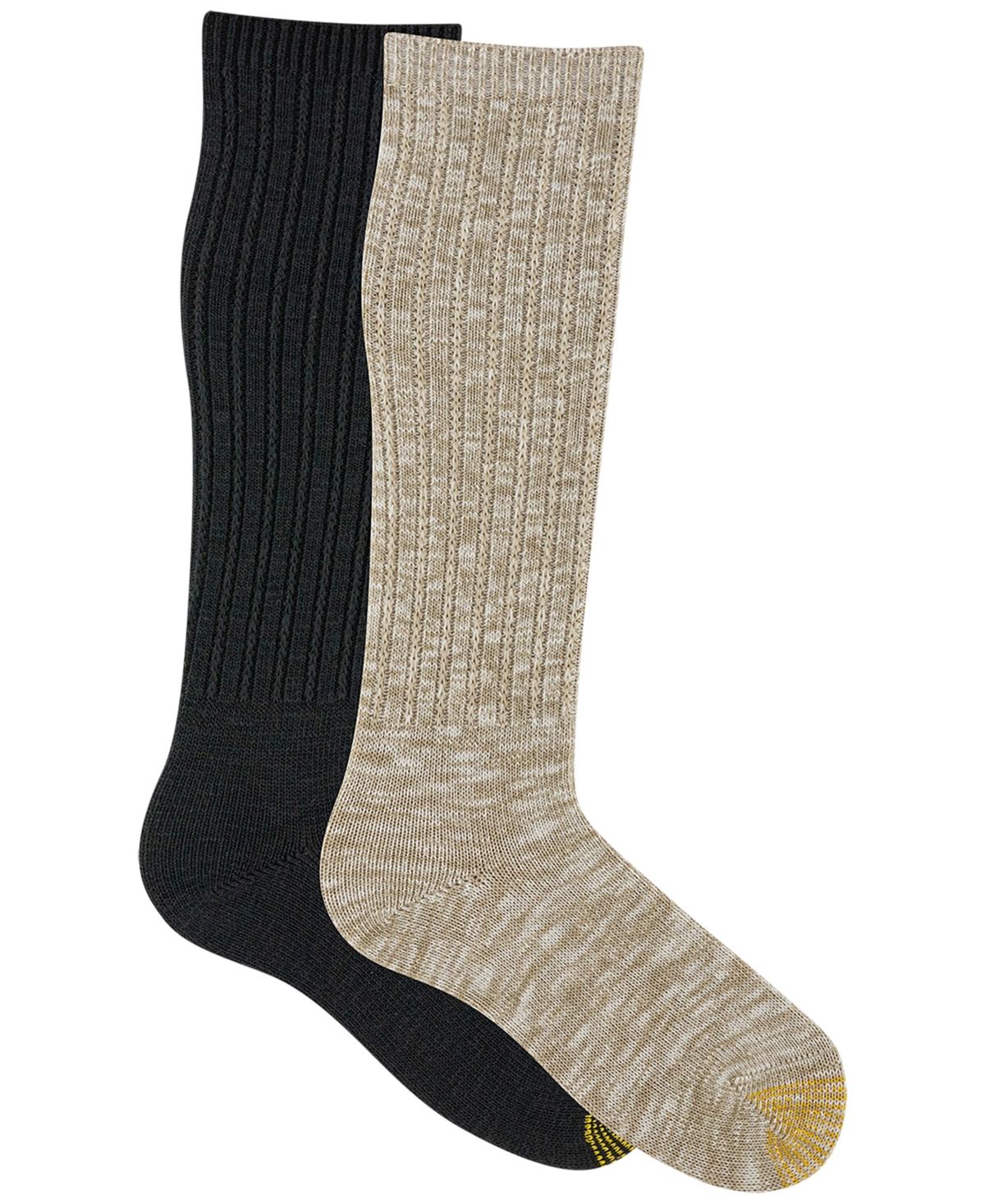 Gold Toe Women's 2-Pack Girlfriend Slouch Crew Socks