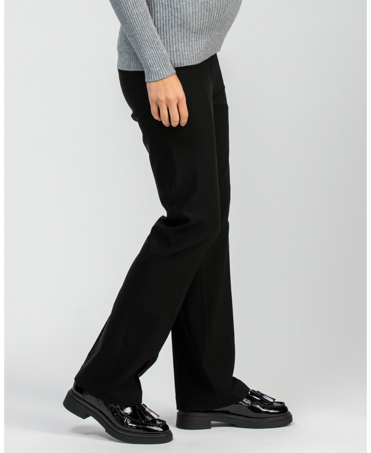 Maternity Slim Trousers Prince with High Stretch Waistband