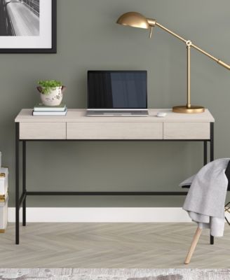 Evans 48" Wood Wide Rectangular Writing Desk