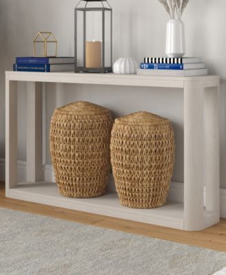 Stellan 52" Wood Wide Rectangular Console Table