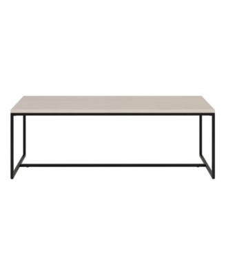Boone 47" Wood Wide Rectangular Coffee Table