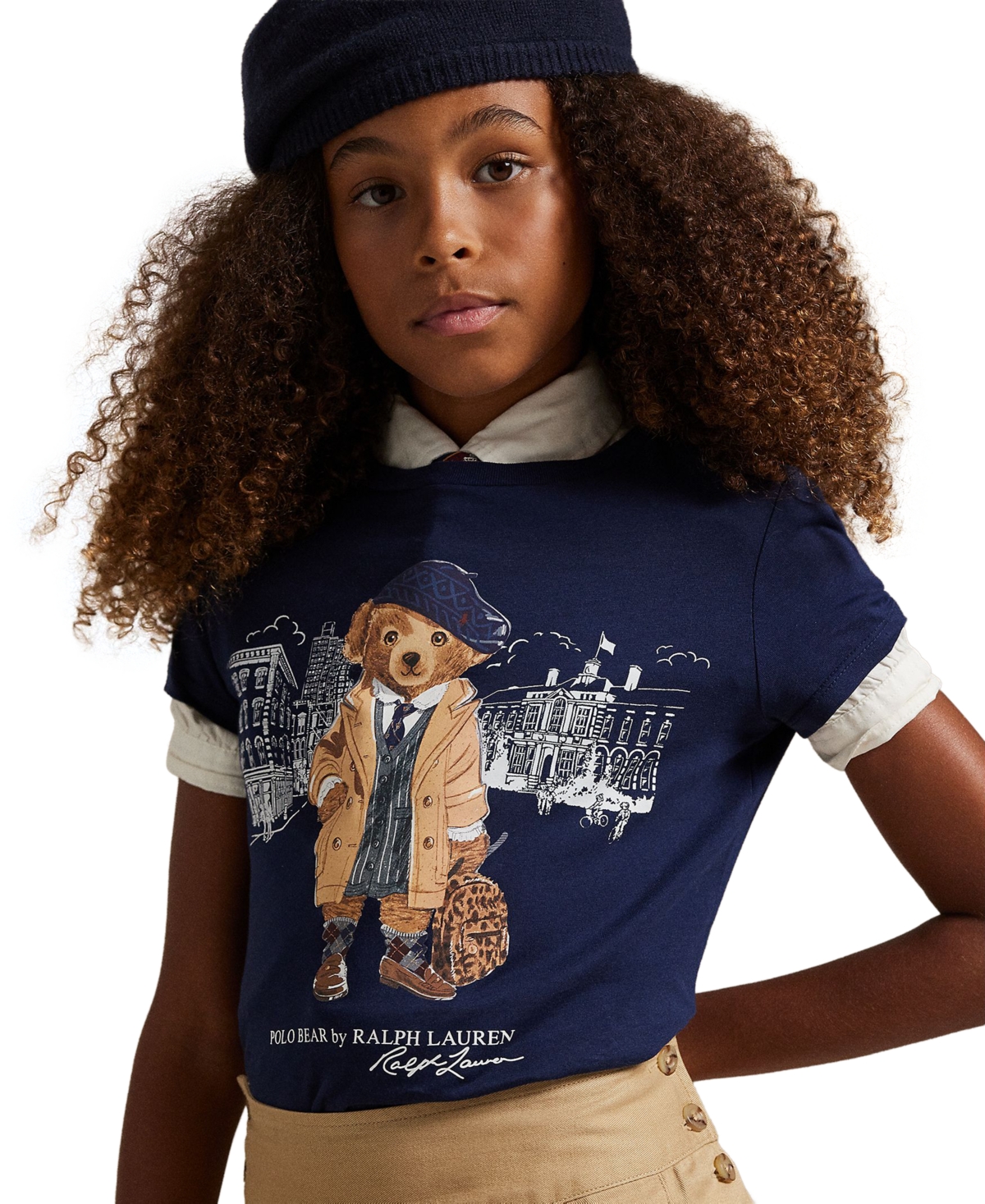 Polo Ralph Lauren Girls 7-16 Short Sleeve Crewneck T-Shirt