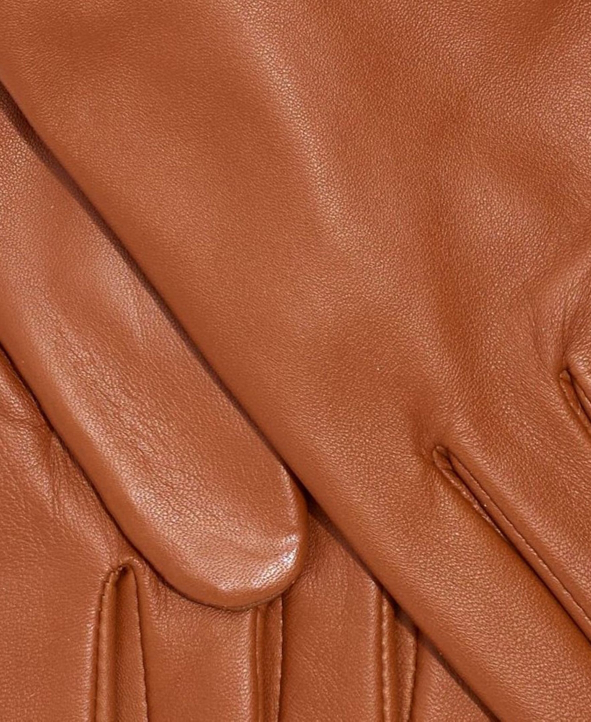 Lauren Ralph Lauren Leather Two-Button Touch Gloves