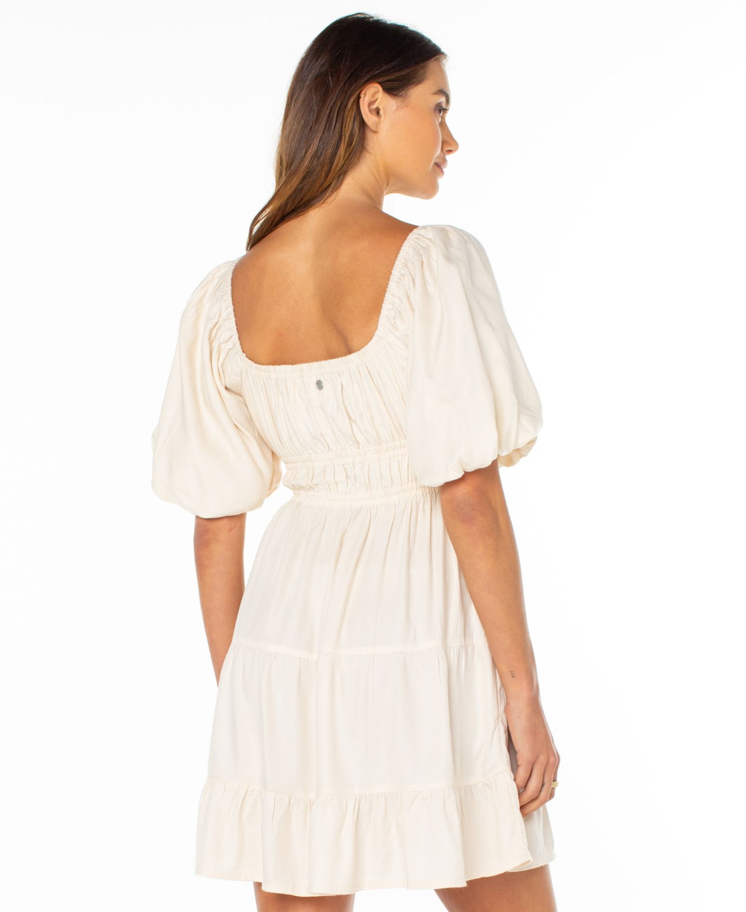 Women's Sunset Oasis Square Neck Dress