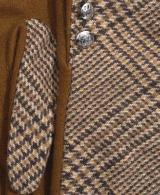 Two Button with Pattern Top Glove 