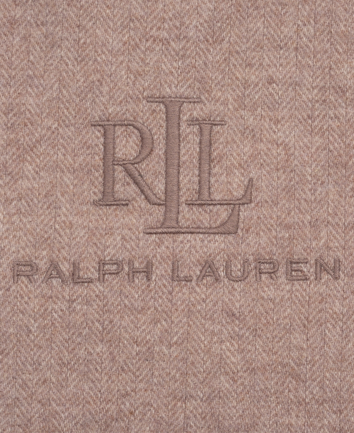 Lauren Ralph Wool Cashmere Signature Woven