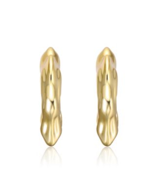 Twisted Open Hoop Earrings