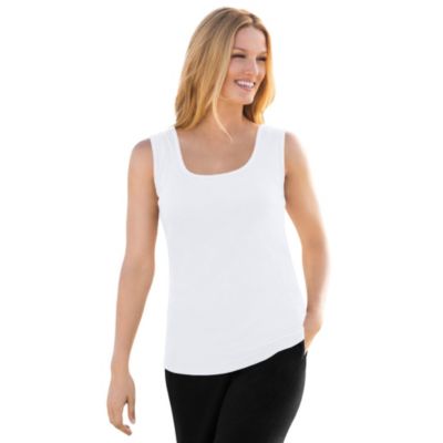 Plus Size Rib Knit Tank