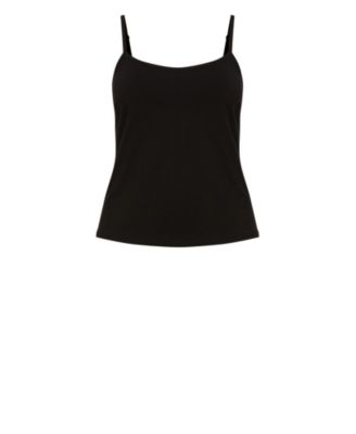 Women's Plus Size Essential Cotton Knit Cami