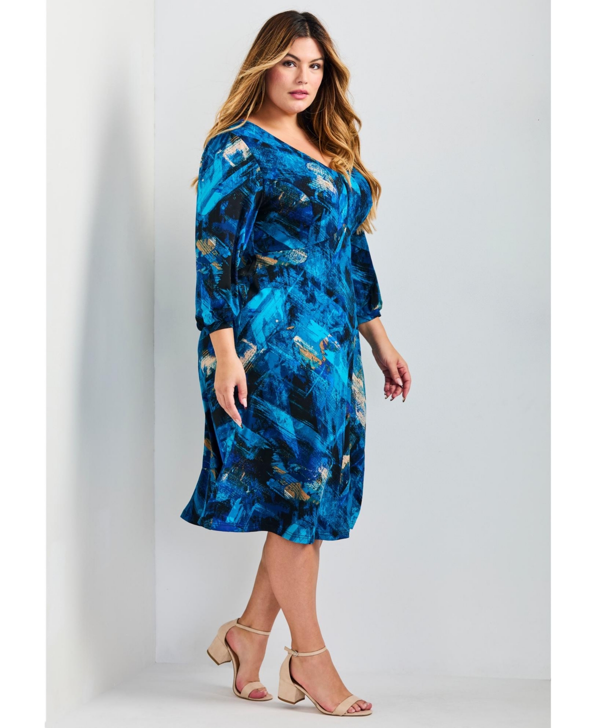 Avenue Women's Plus Audrey Ity Dress