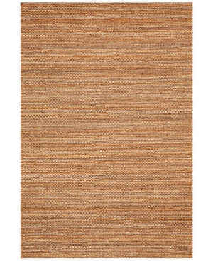 Closeout! D Style Natural Jute Fudge 3'6in x 5'6in Area Rug