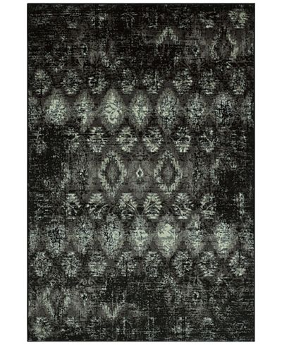 D Style Menagerie MEN2162 Black Area Rugs