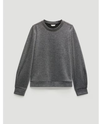 Women's Emily Sparkle Puff Sleeve Jersey Top