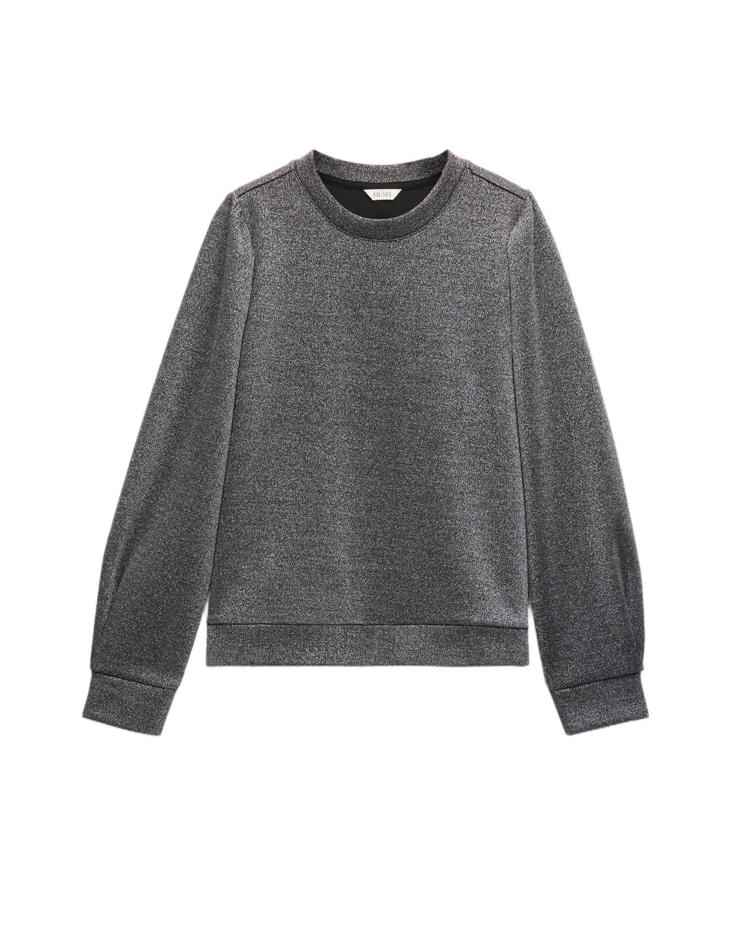 Women's Emily Sparkle Puff Sleeve Jersey Top