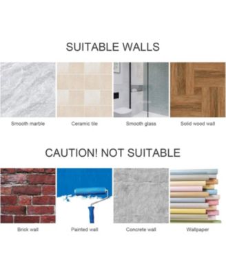  6.2"×2.6" Paper Holder Self Adhesive - Adhesive Comfort Room Roll Holder no Drilling for Bathroom Stainless Steel Brushed