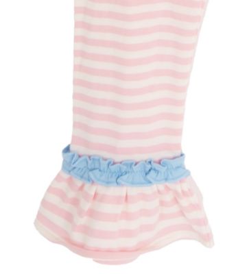 Girls' 4T-6X Long-Sleeve Top and Leggings, 2-Piece Set