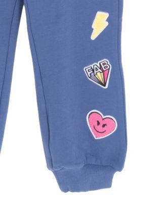 Girls' 4T-6X Long-Sleeve Top and Joggers, 2-Piece Set