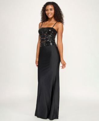 Women's Peekaboo Slits Long Gown