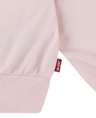 Girls' 4-6X Collar Sweatshirt and Shorts, 2-Piece Set