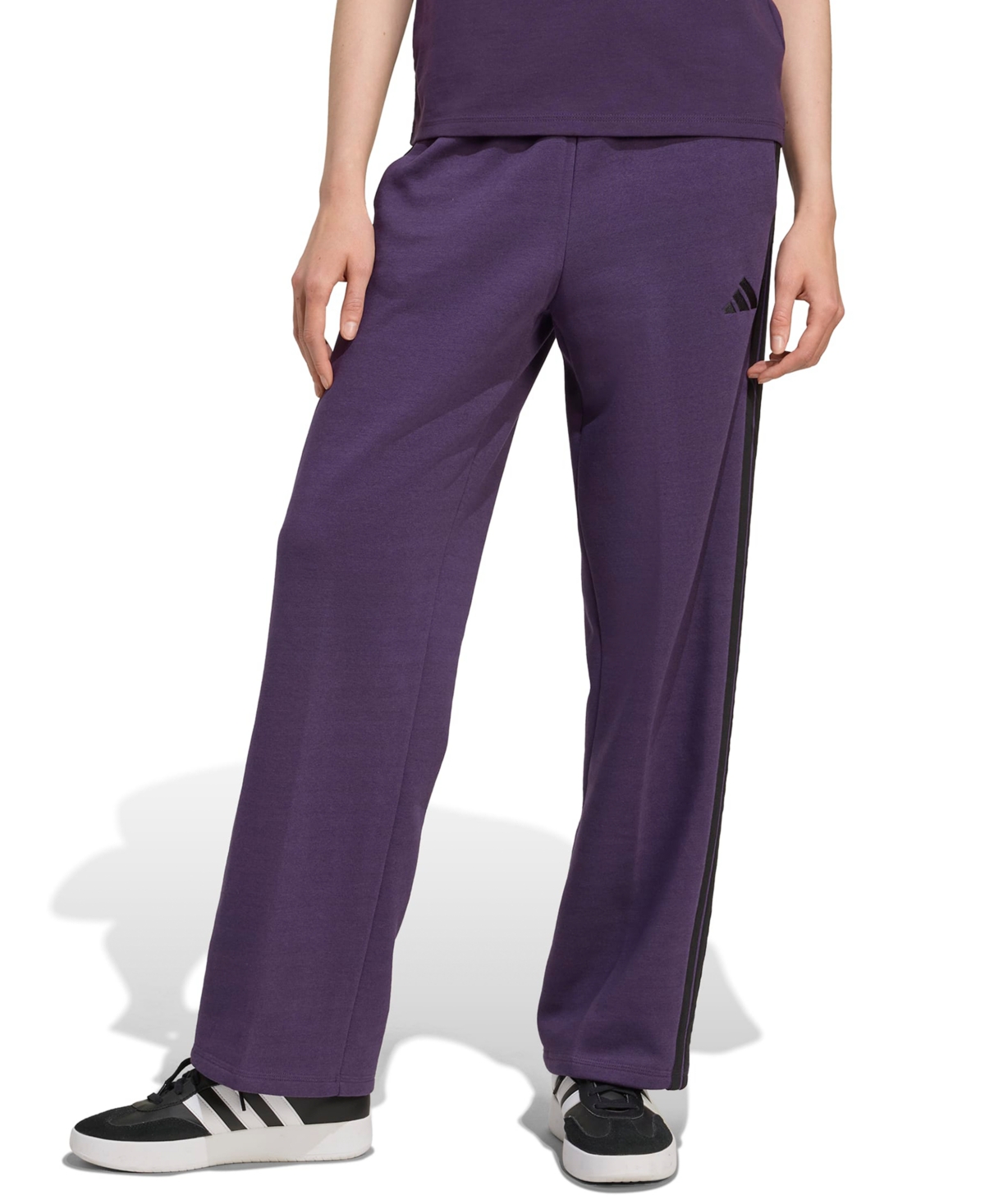 Adidas Originals Adidas Quilted Pants In Purple