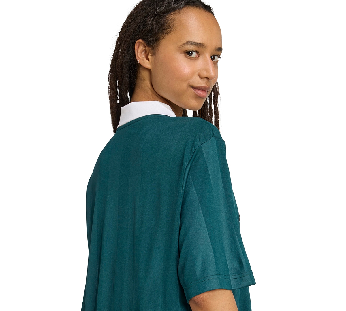 Adidas Originals Women's Tiro Q4 Pull Over T Shirt In Blue