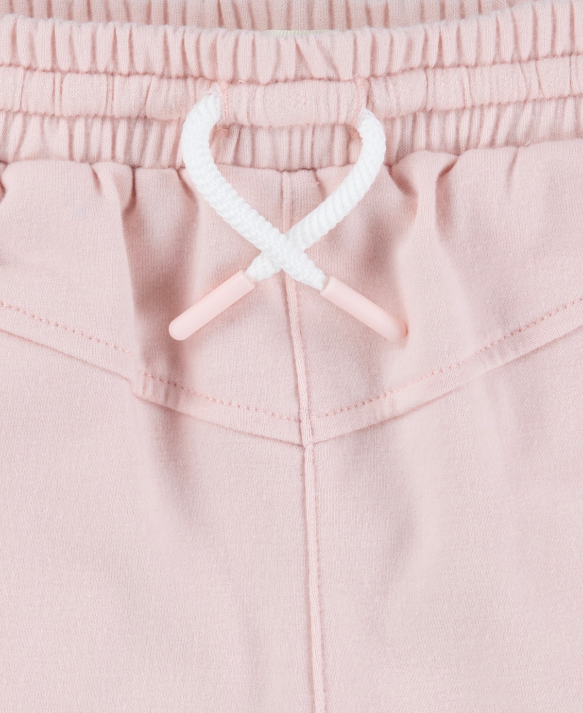 Levi's Girls Toddler 2T-4T Collar Sweatshirt and Shorts, 2-Piece Set