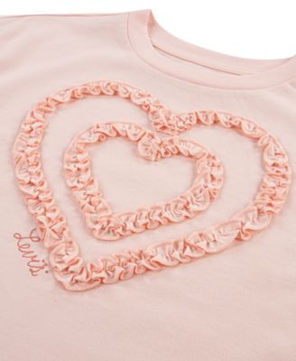 Girls' 7-16 Meet and Greet Heart Short-Sleeve T-Shirt