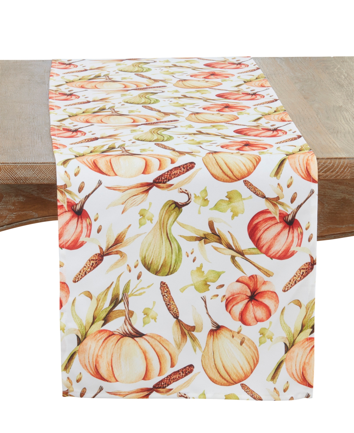 Saro Lifestyle Pumpkin Table Runner, 16" x 72"