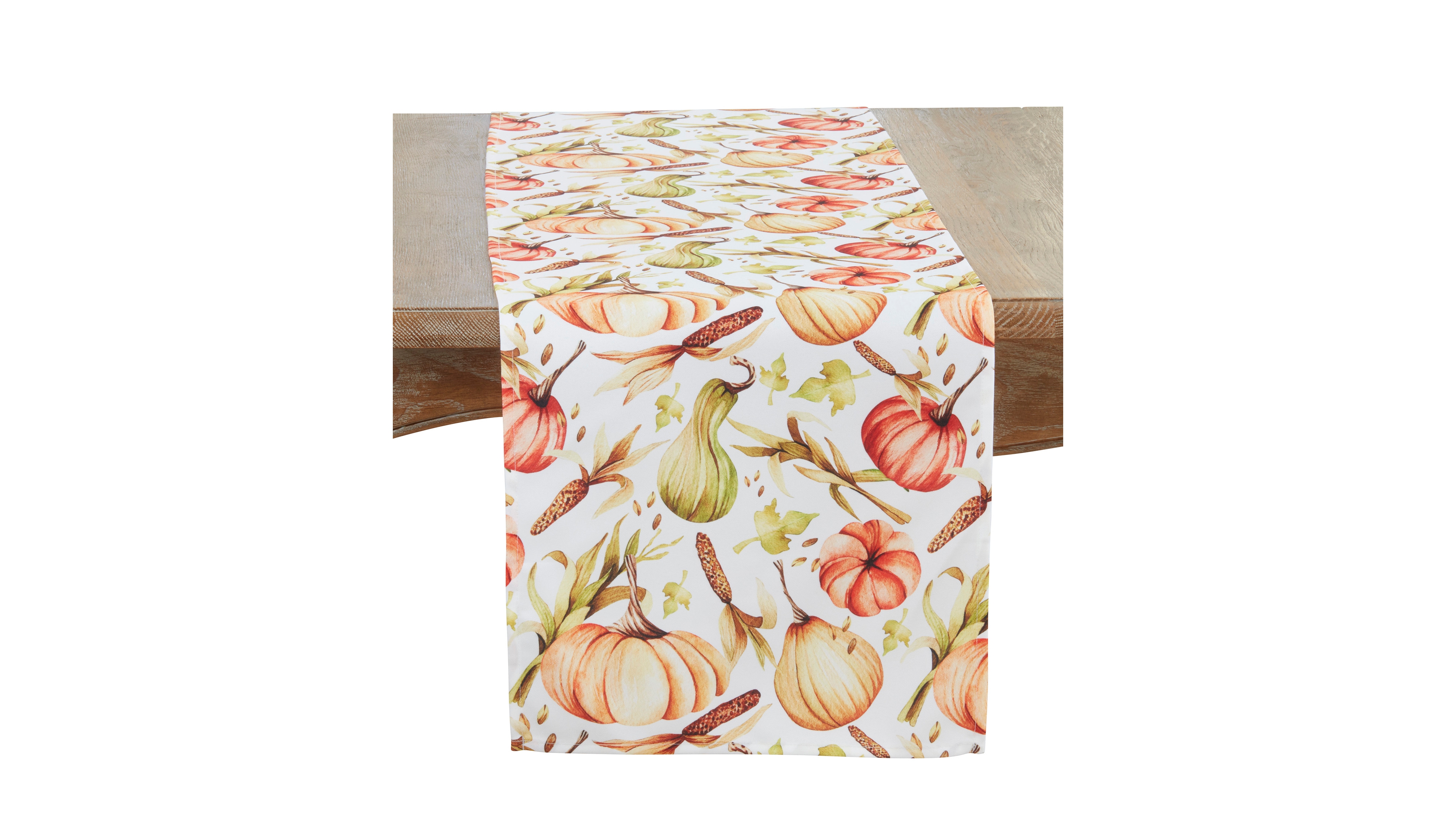 Saro Lifestyle Pumpkin Table Runner, 16" x 72"