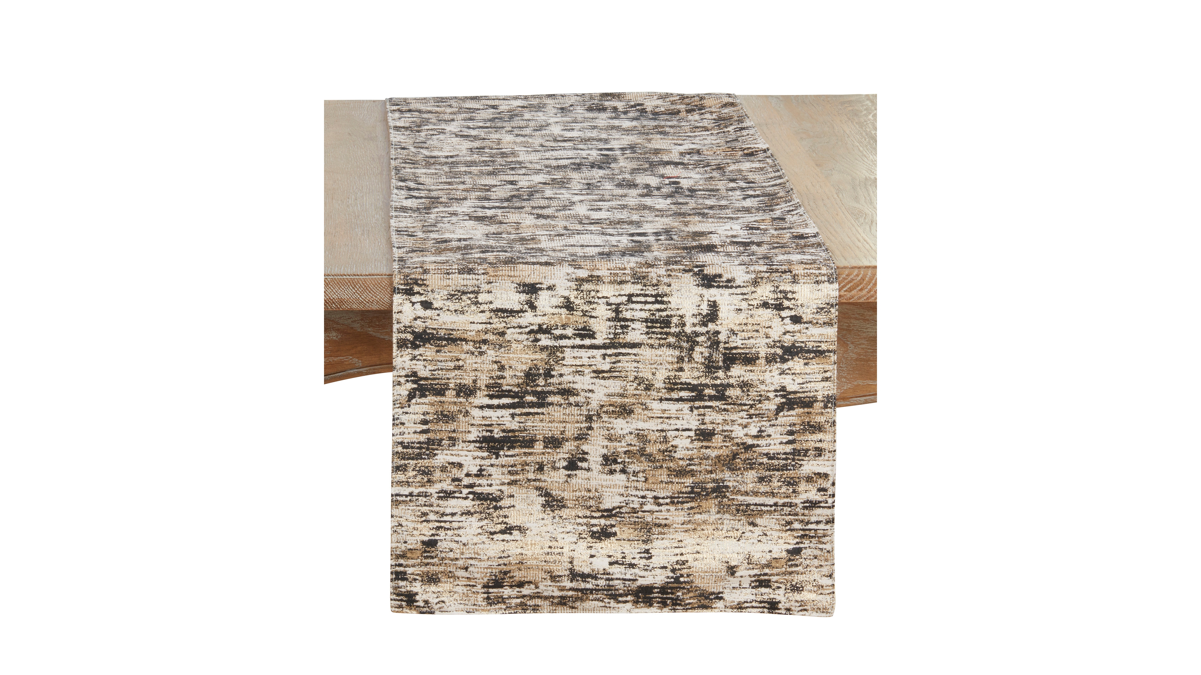 Saro Lifestyle Textured Jacquard Table Runner, 16" x 72"