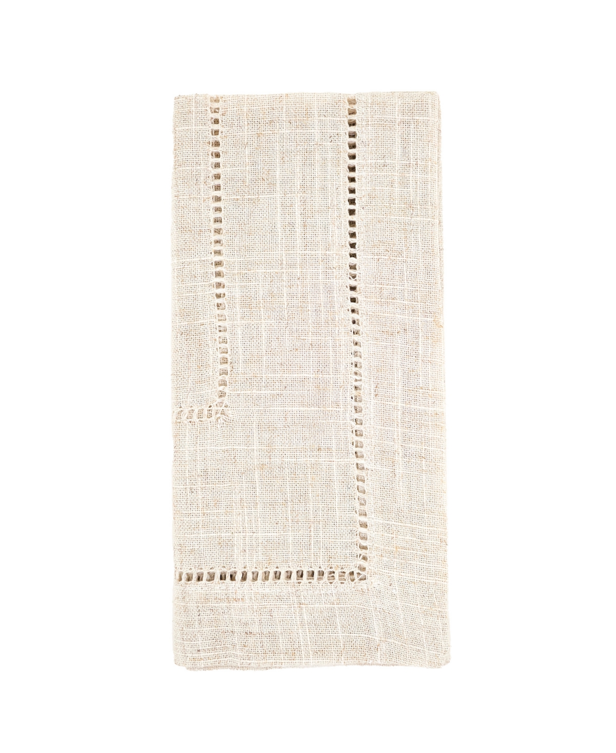 Saro Lifestyle Linen Blend Toscana Double Hemstitched Napkin