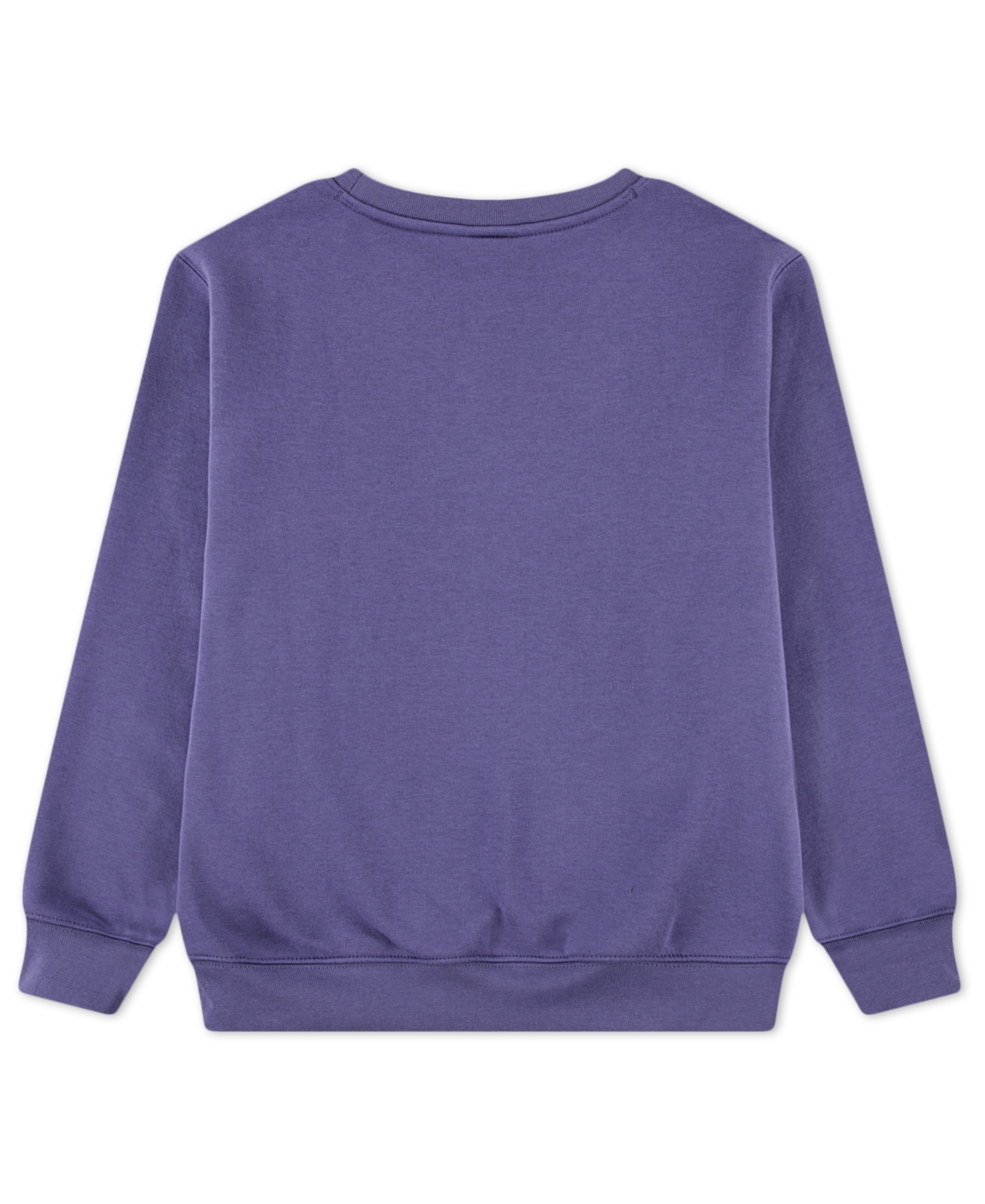 Jordan Girls S-xl Fleece Crewneck with Ribbed Trim Sweatshirt